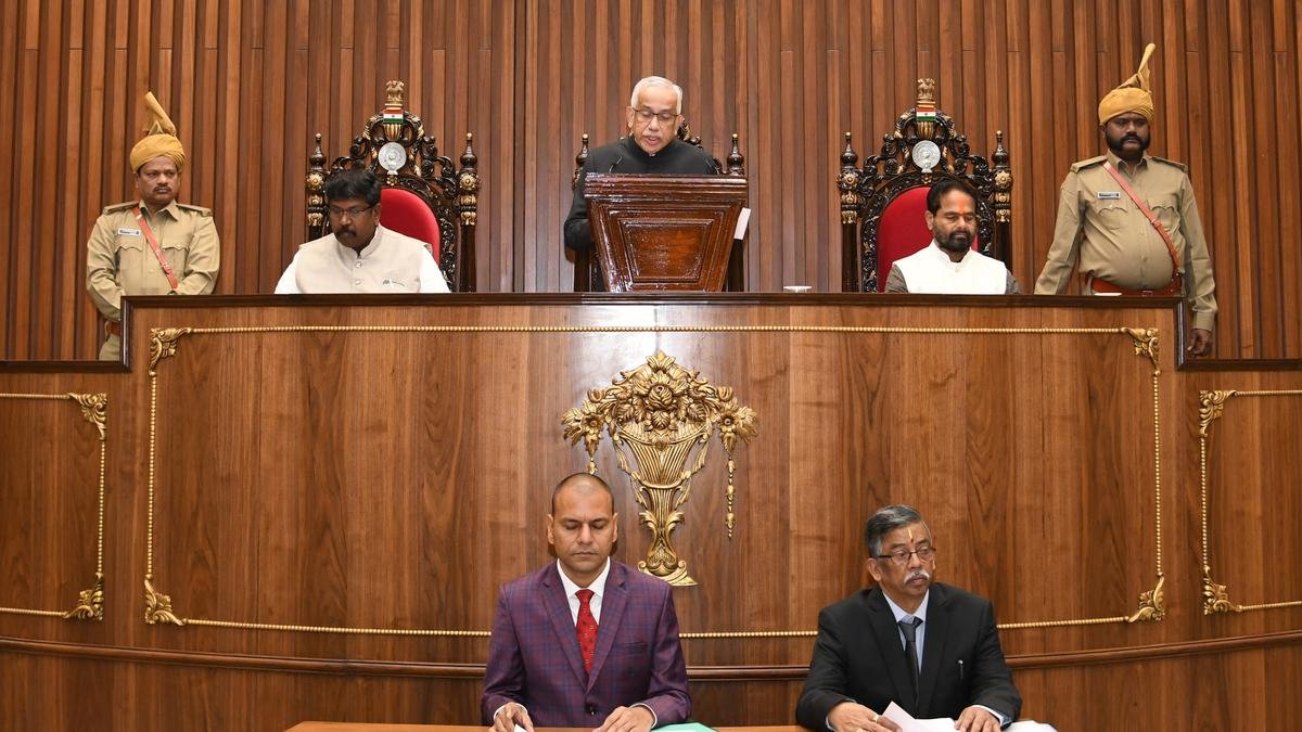 Andhra Pradesh Governor’s address in Assembly marred by Opposition’s comments, walkout 