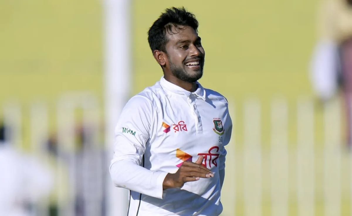 Mehidy Hasan Miraz’s Five Wickets Give Bangladesh Second Test Edge Over Pakistan