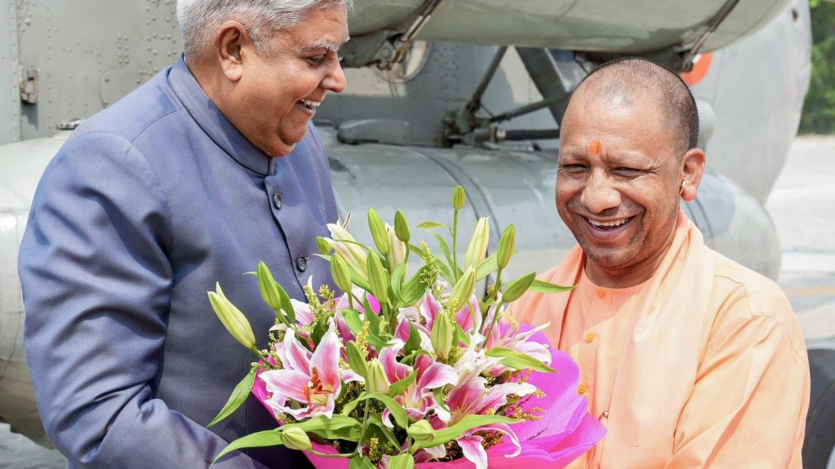 Yogi a game changer for Uttar Pradesh, says Vice President Dhankhar