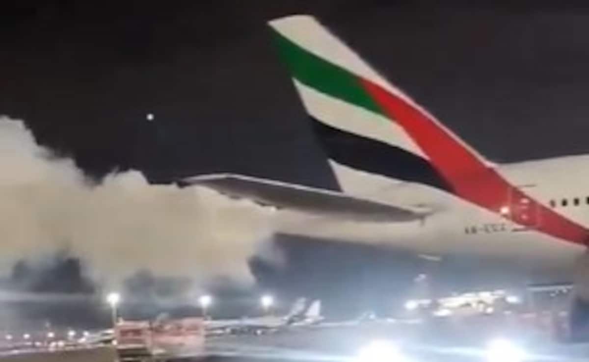 Smoke Comes Out Of Dubai-Bound Flight In Chennai Before Takeoff