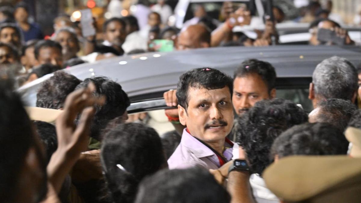 Senthilbalaji released on bail from Puzhal prison after 471 days of remand  