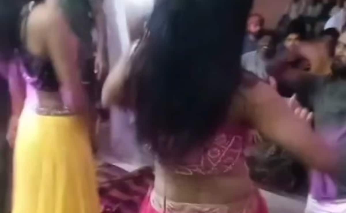 On Camera, Vulgar Dancing, Drunken Celebration At Government School In Bihar