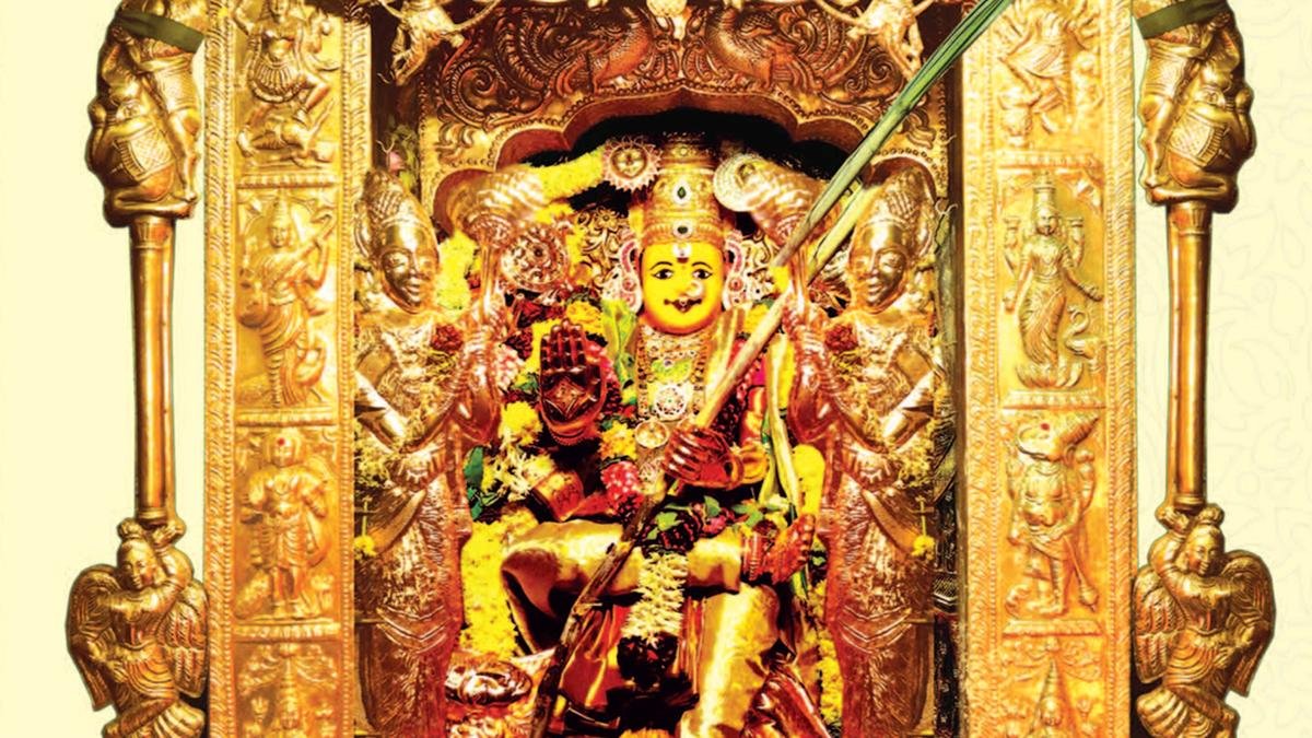 Goddess to be worshipped as Sri Lalitha Tripura Sundari Devi on fourth day of Dasara atop Indrakeeladri