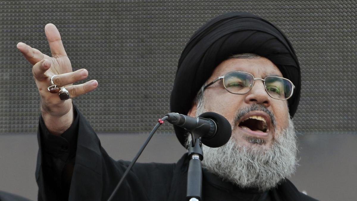 Hezbollah leader Hassan Nasrallah killing: Protests in Jammu & Kashmir’s Budgam