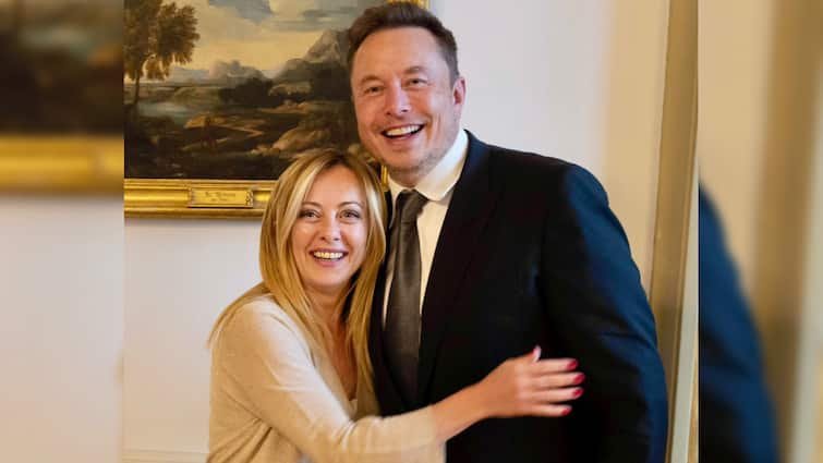 Italy PM Giorgia Meloni Heaps Praises On Elon Musk Post Trump Win