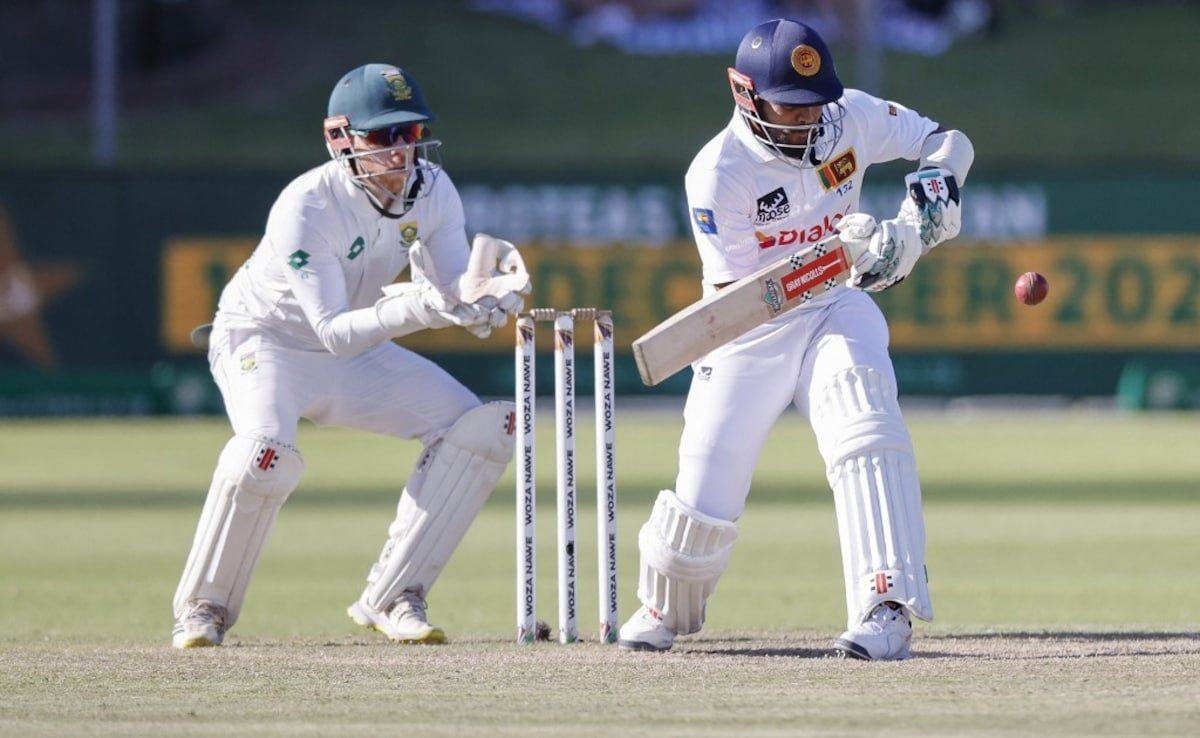 Sri Lanka Battle Hard To Stay In Second Test Against South Africa