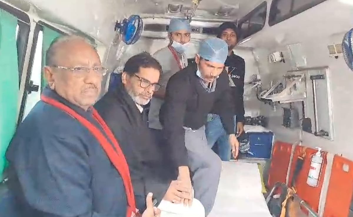 Prashant Kishor Taken To Hospital As Health Worsens After Hunger Strike